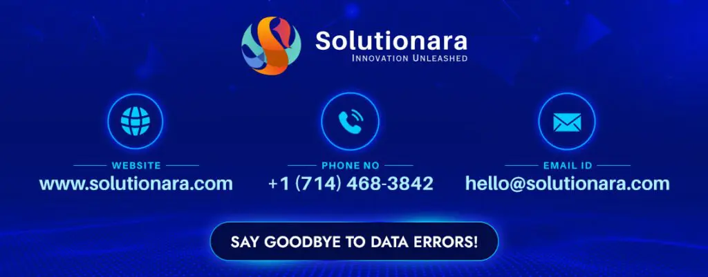 Say Goodbye to Data Errors!